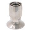 Гигиенический адаптер для шлангового фитинга TriClamp ReSeal из нержавеющей стали 