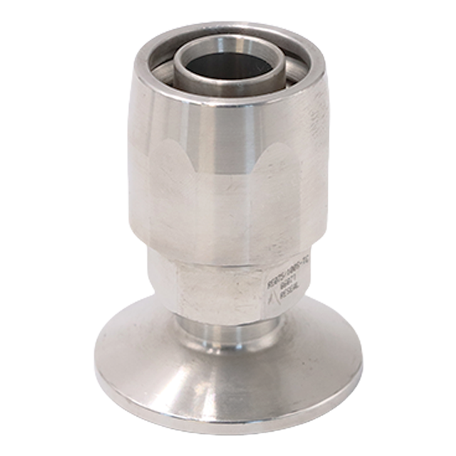 Гигиенический адаптер для шлангового фитинга TriClamp ReSeal из нержавеющей стали 
