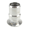 Гигиенический адаптер для шлангового фитинга TriClamp ReSeal из нержавеющей стали 
