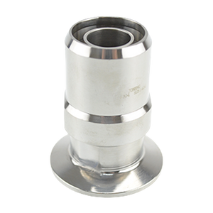 Гигиенический адаптер для шлангового фитинга TriClamp ReSeal из нержавеющей стали 