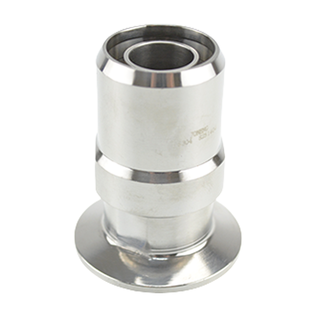 Гигиенический адаптер для шлангового фитинга TriClamp ReSeal из нержавеющей стали 