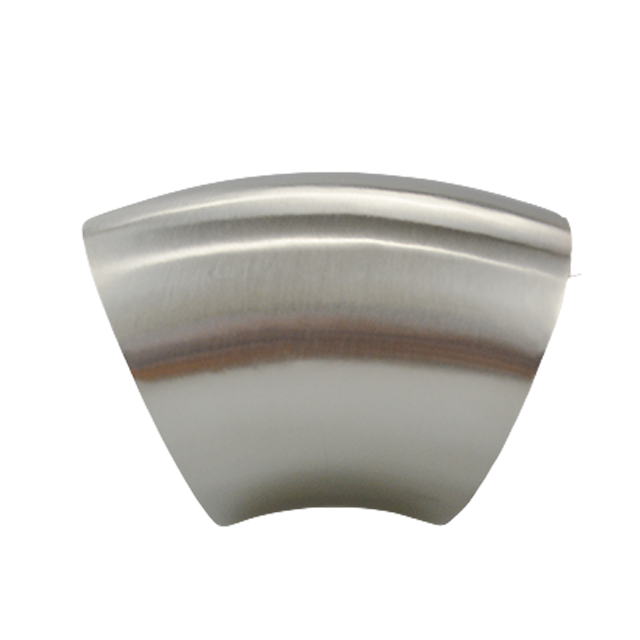 AISI304 Санитарные стандарты ISO/IDF BS-BL2W5 BS JN-FT-20 6002 Короткое колено, приваренное встык, 45° 