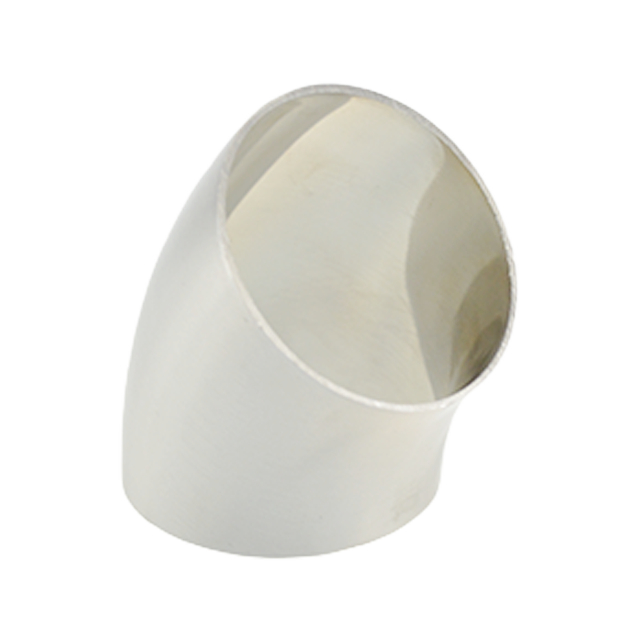 AISI304 Санитарные стандарты ISO/IDF BS-BL2W5 BS JN-FT-20 6002 Короткое колено, приваренное встык, 45° 