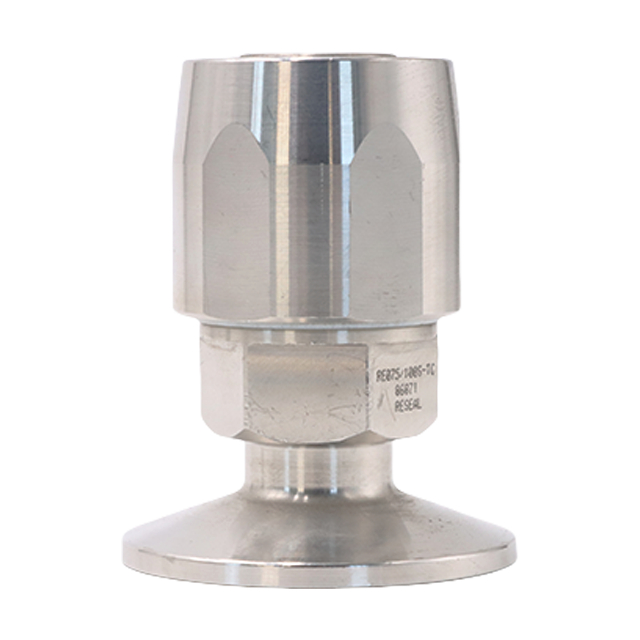 Гигиенический адаптер для шлангового фитинга TriClamp ReSeal из нержавеющей стали 