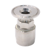 Гигиенический адаптер для шлангового фитинга TriClamp ReSeal из нержавеющей стали 